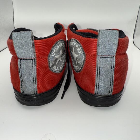 Size 5 - Converse all star Red/Black Shoes - Picture 4 of 9